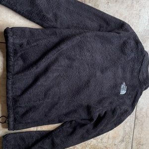 Women’s size small black North Face zip up jacket